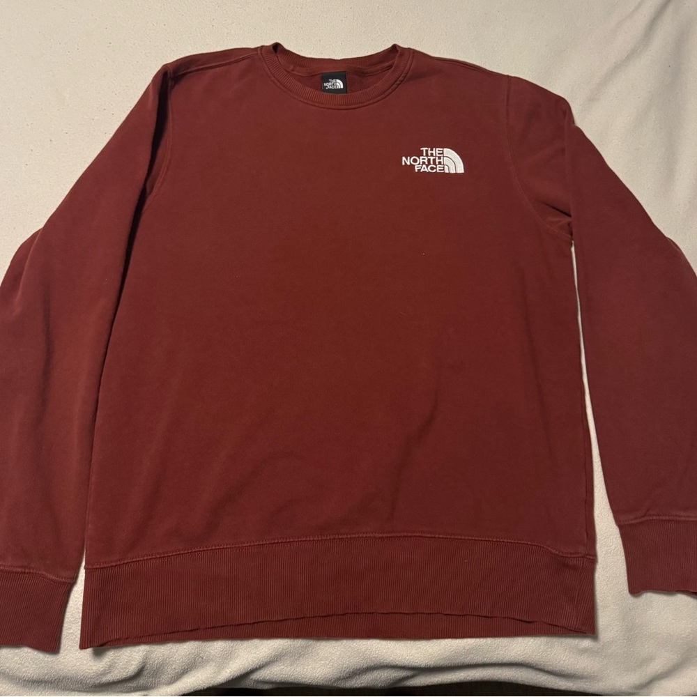 The North Face Men's Burgundy Crewneck Sweater